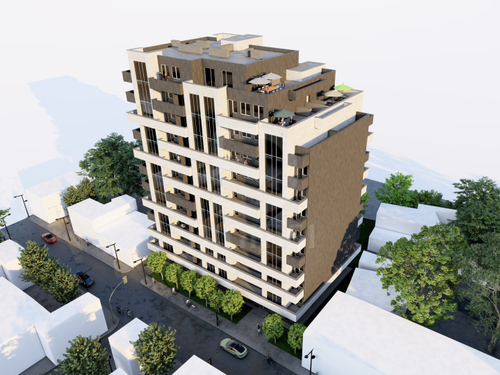 Genesis twin residential building